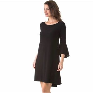 NWT Jones New York Bell 3/4 Sleeve Black